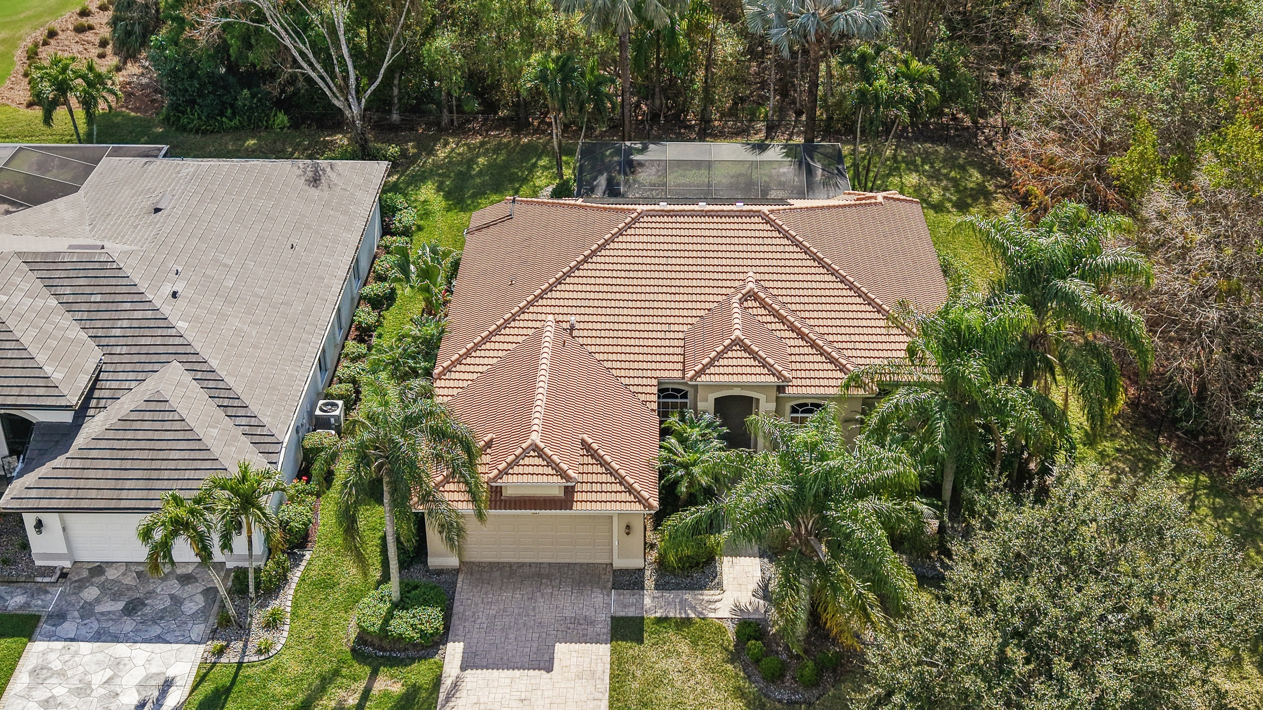 Drone roof inspection photo — Gydn Roofing